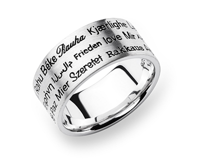 Liebe & Friede - Ring