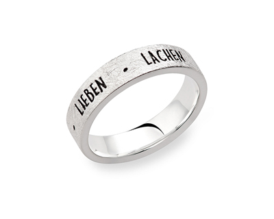 Leben,lieben,lachen - Ring